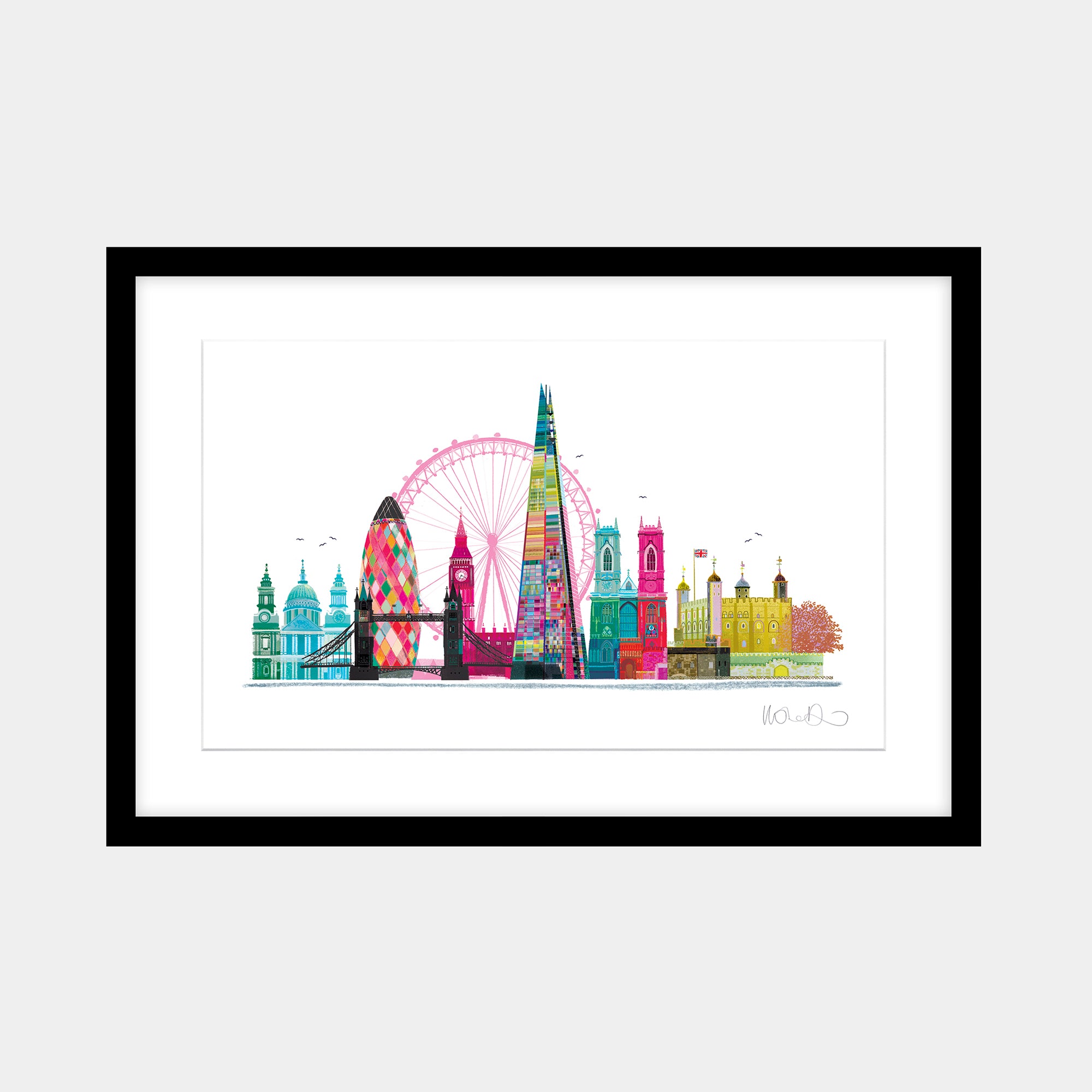 London Baby - Print by Ilona Drew