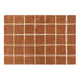 Rug Grid Rust 120cm x 170cm