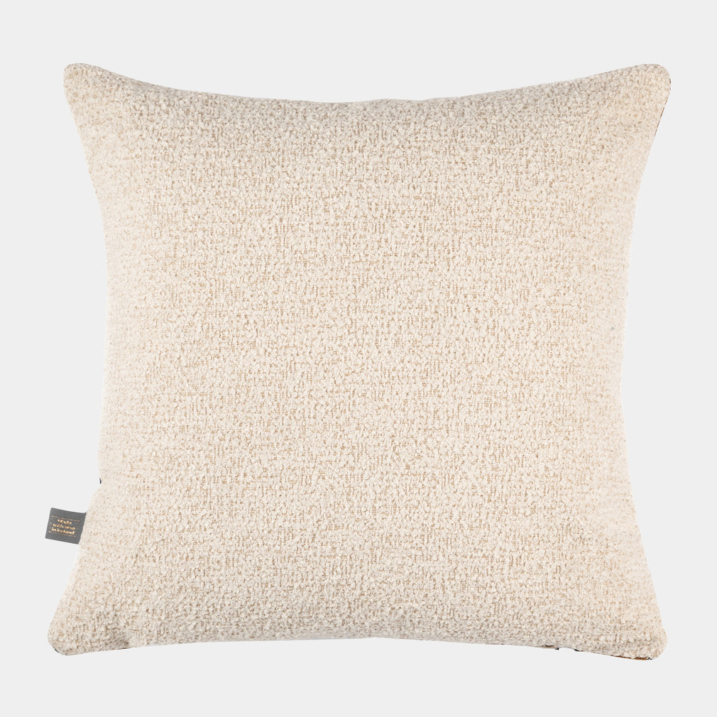 Victory - Cognac/Cream Cushion 43x43cm