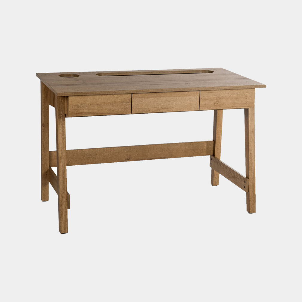 James - Desk In Oak Finish