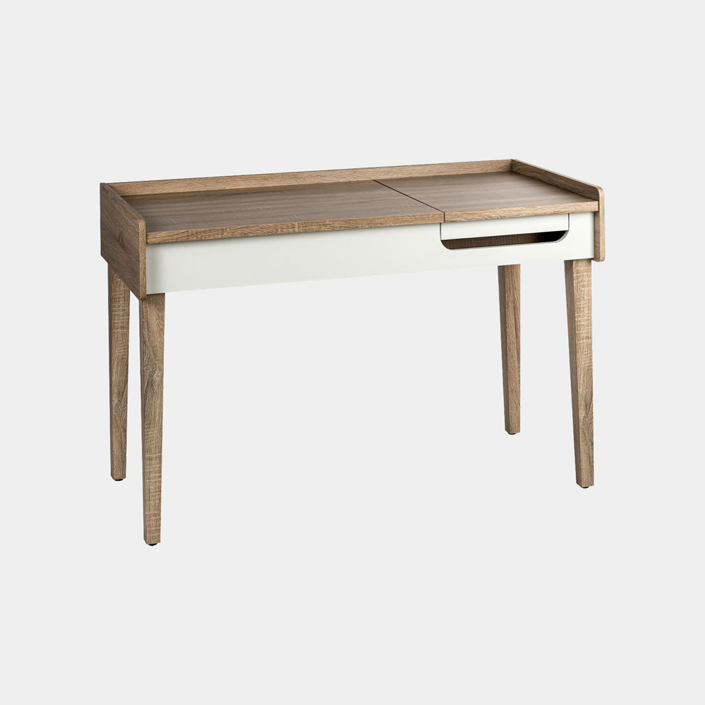 Ben - Desk In Sonoma Oak With White Front