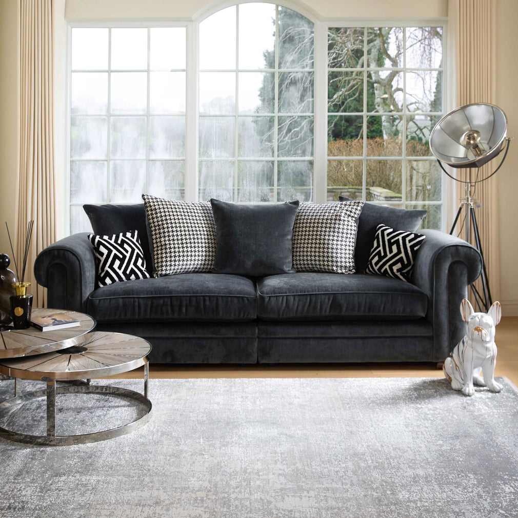 Coco - Large Standard Back Split Sofa In Fabric