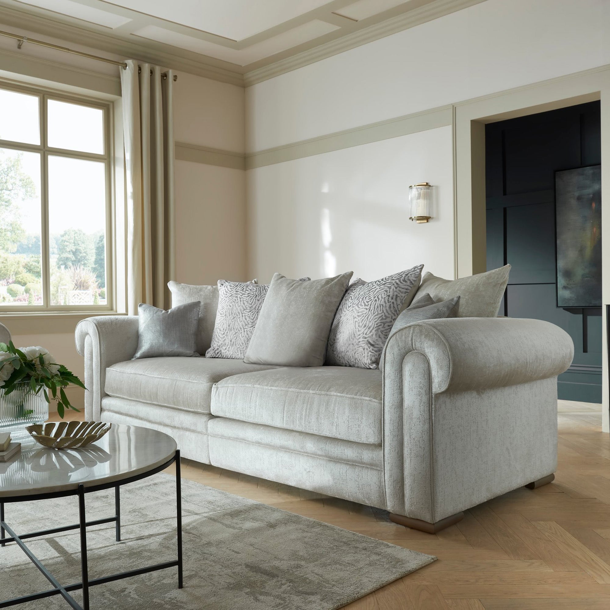 Coco - Small Standard Back Sofa In Fabric