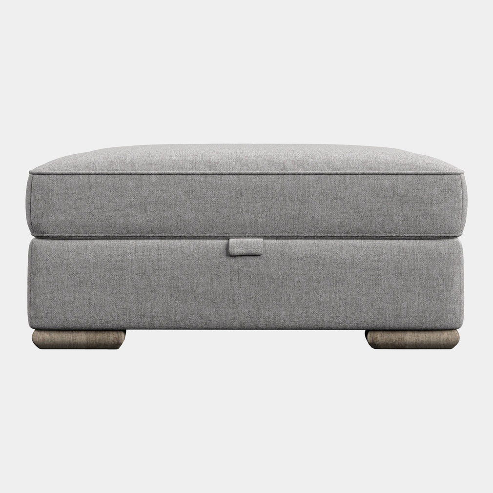 Coco - Large Storage Footstool In Fabric