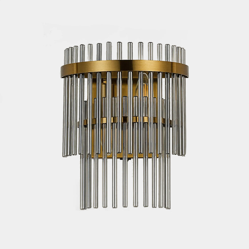 Tivoli - 2 Wall Light Brass Smoke