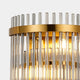 Tivoli - 2 Wall Light Brass Smoke