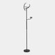 Nima - 2 Light Floor Lamp Black