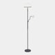 Nima - 2 Light Floor Lamp Grey