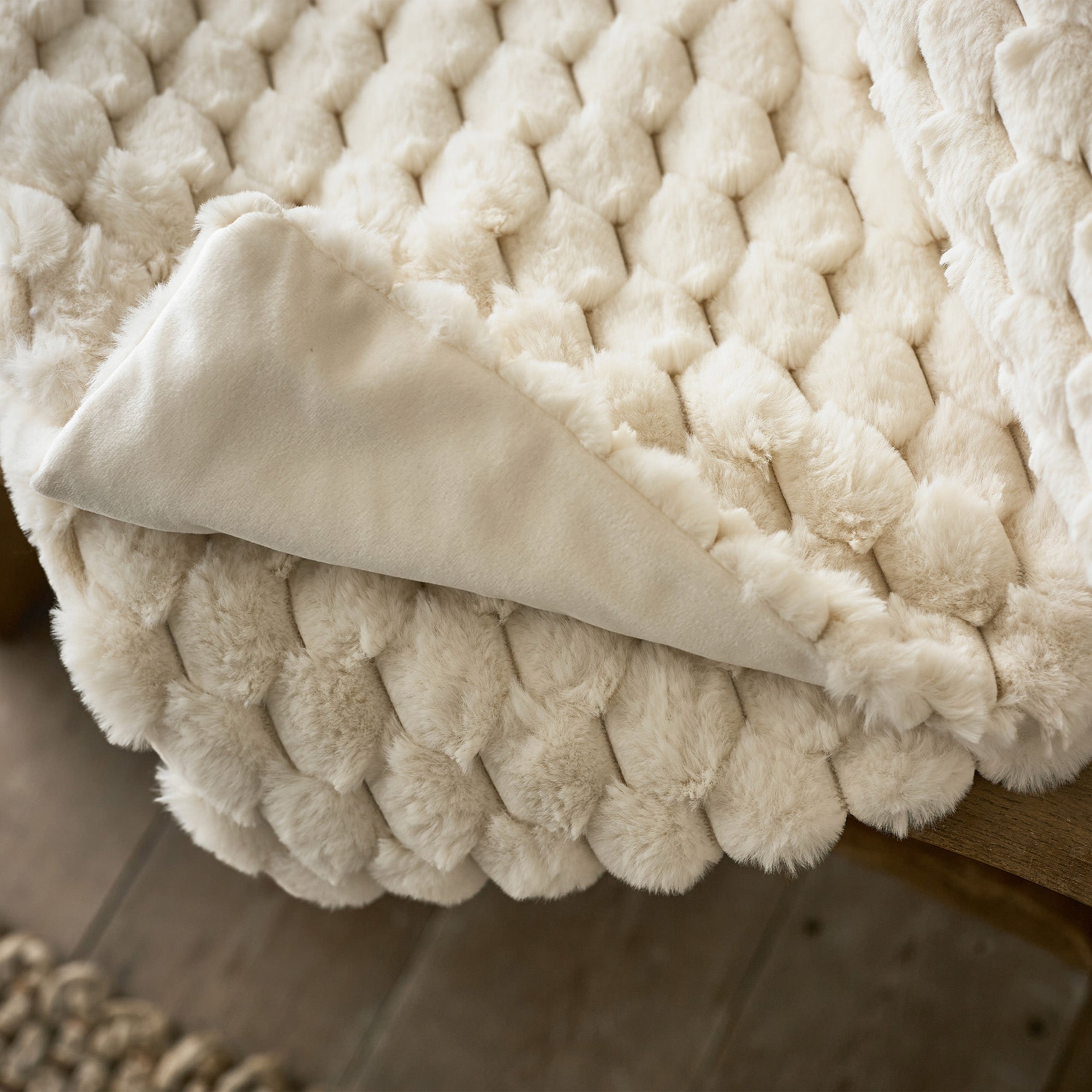 Sweetcombe - Cream Throw 130x180cm