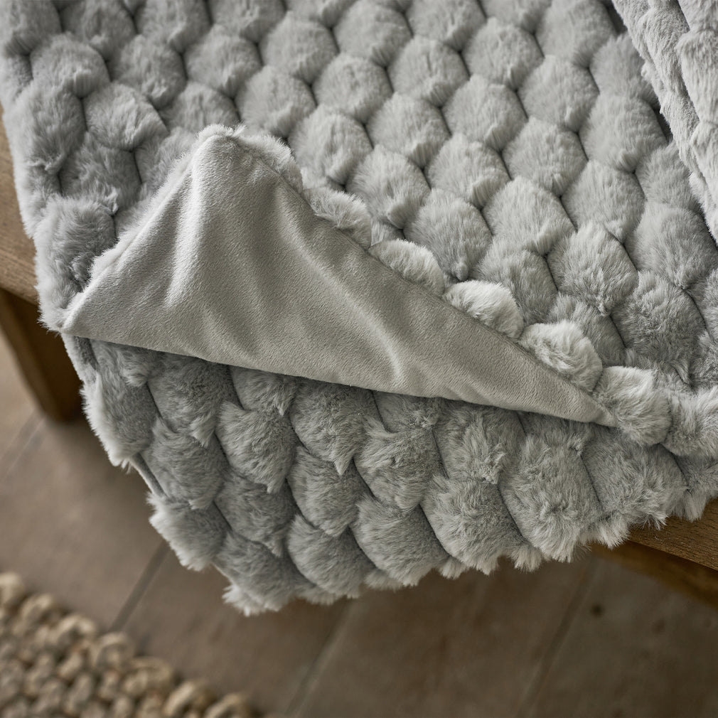 Sweetcombe - Grey Throw 130x180cm