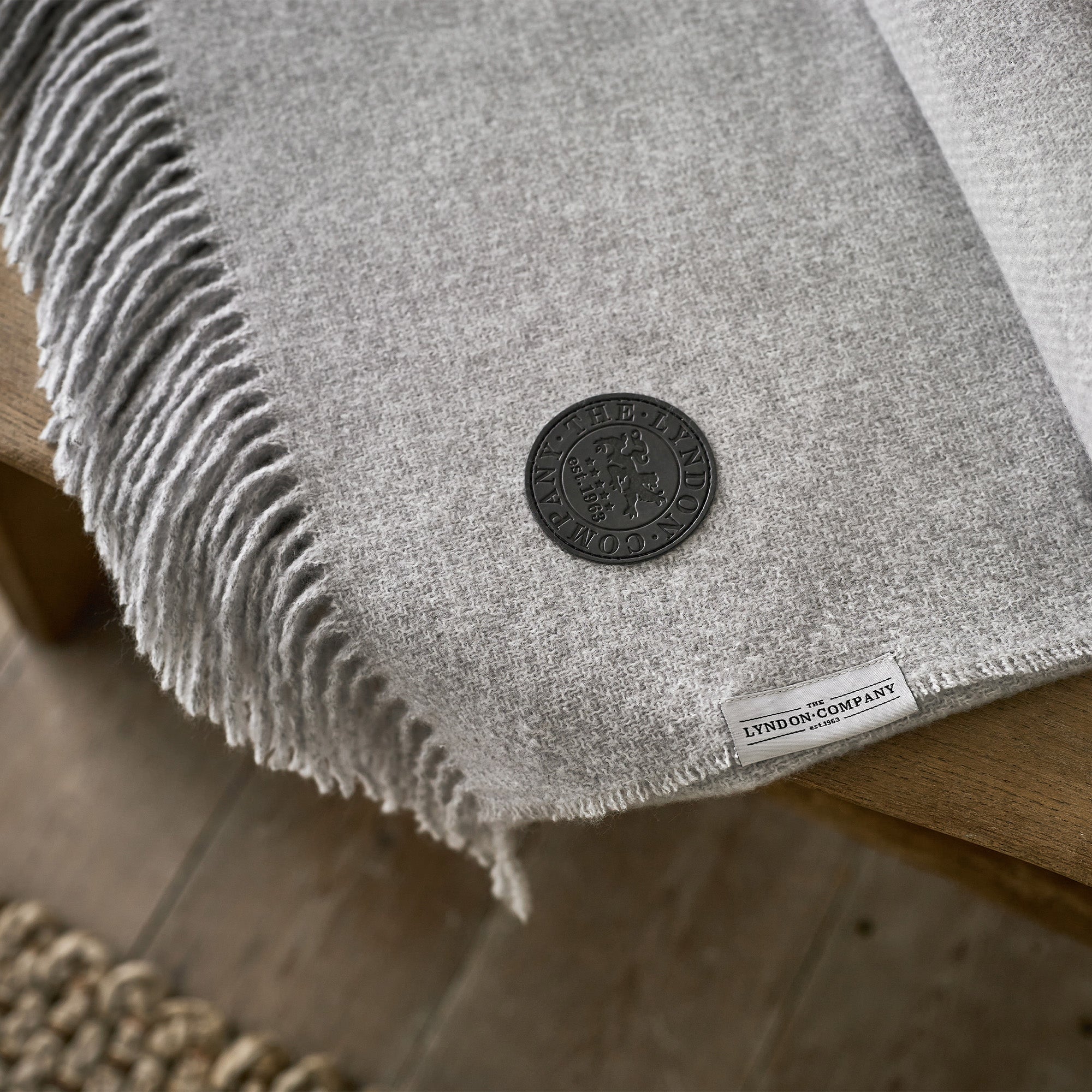 Bergen - Grey Throw 140x180cm