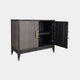 2 Door Sideboard Shagreen Finish