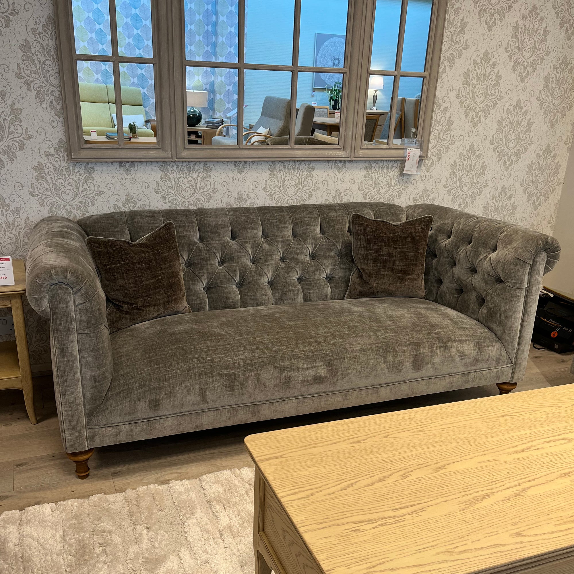 Derwent 3 Seat Sofa In Fabric Grade