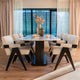 Seabrook - 210cm Dining Table With Marble Top