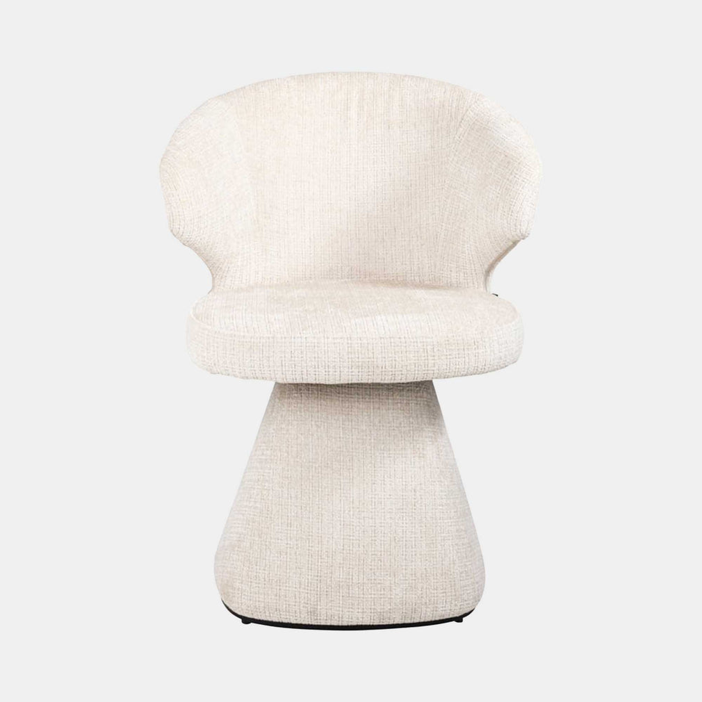 Poppy - Dining Chair In Beige Chenille