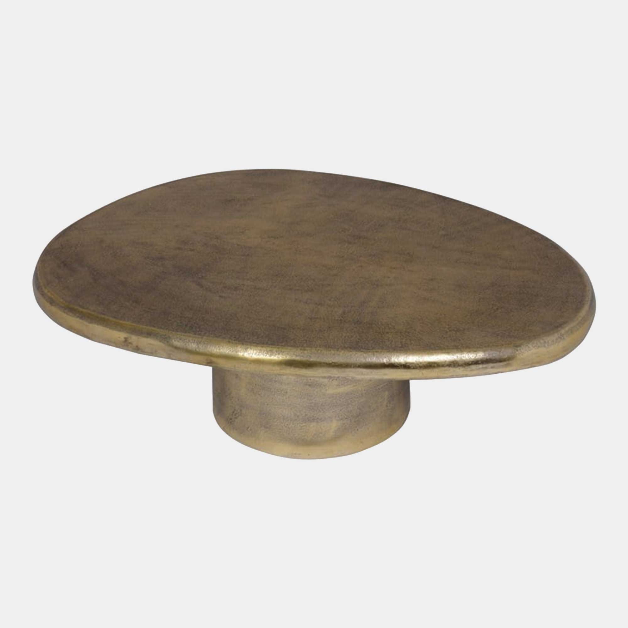 Pinola - Brushed Gold Coffee Table