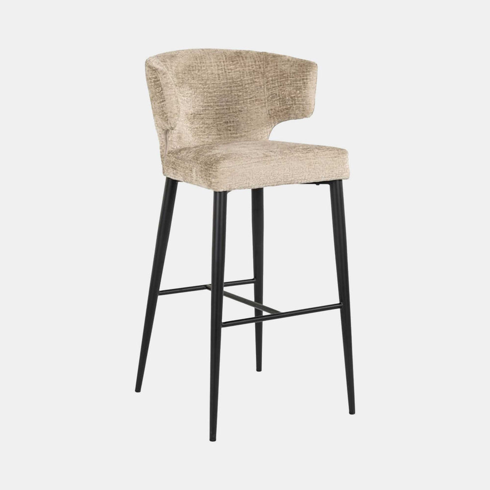 Phoebe - Bar Stool In Desert Fabric