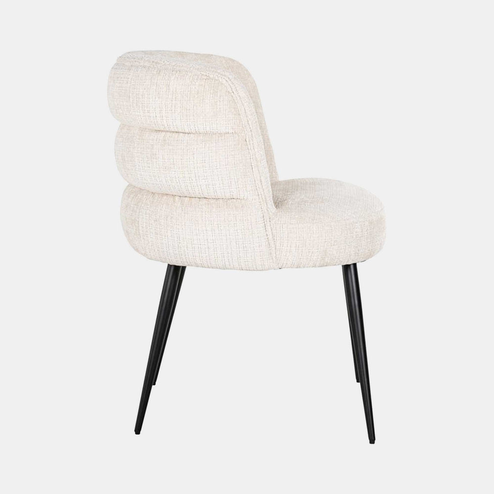 Carson - Dining Chair In Beige Chenille