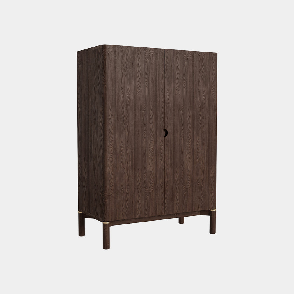 Genesis - Tall Cabinet In Espresso Oil Finish