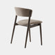 Genesis - Dining Chair In Latte Fabric & Espresso Oil Frame