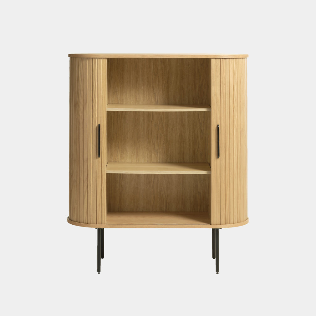 Eden - Tall Cabinet In Natural Oak Finish