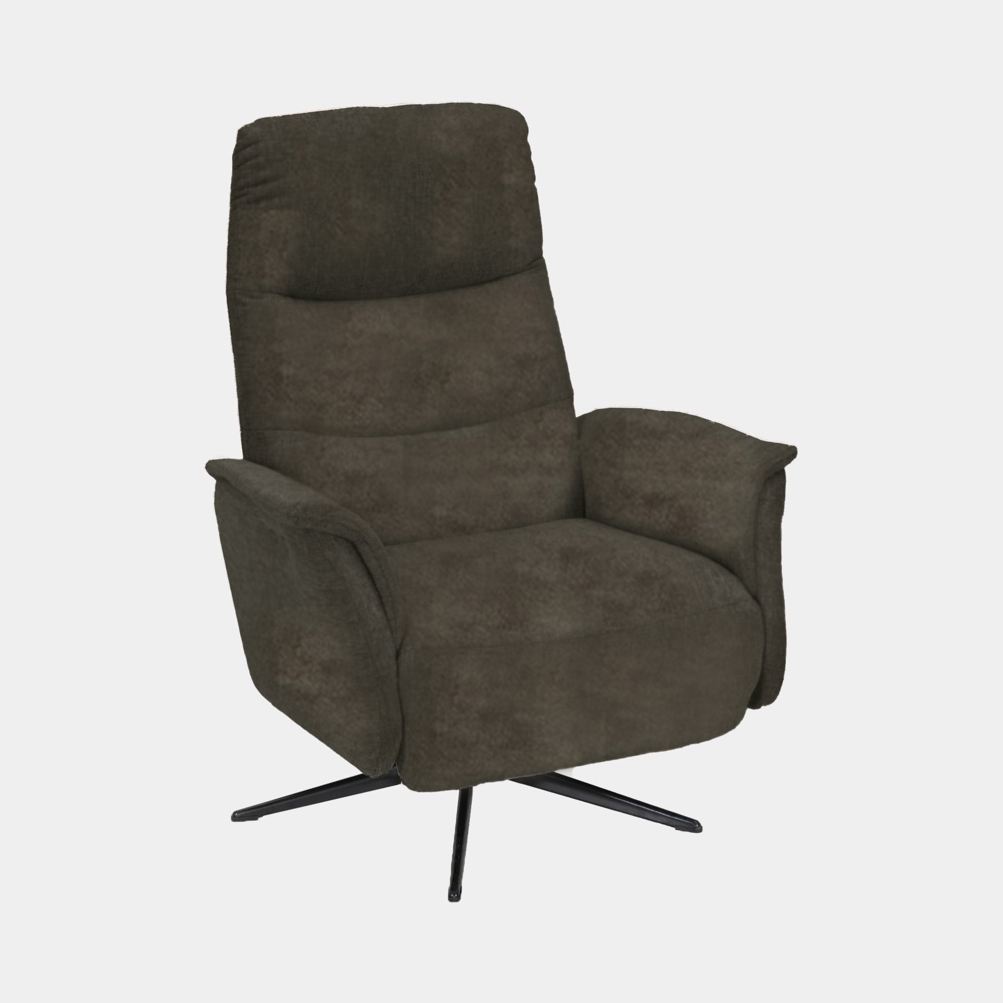 Oslo - Swivel Manual Recliner Chair In Fabric