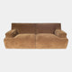 Maxwell - Extra Large Sofa In Terracotta Fabric