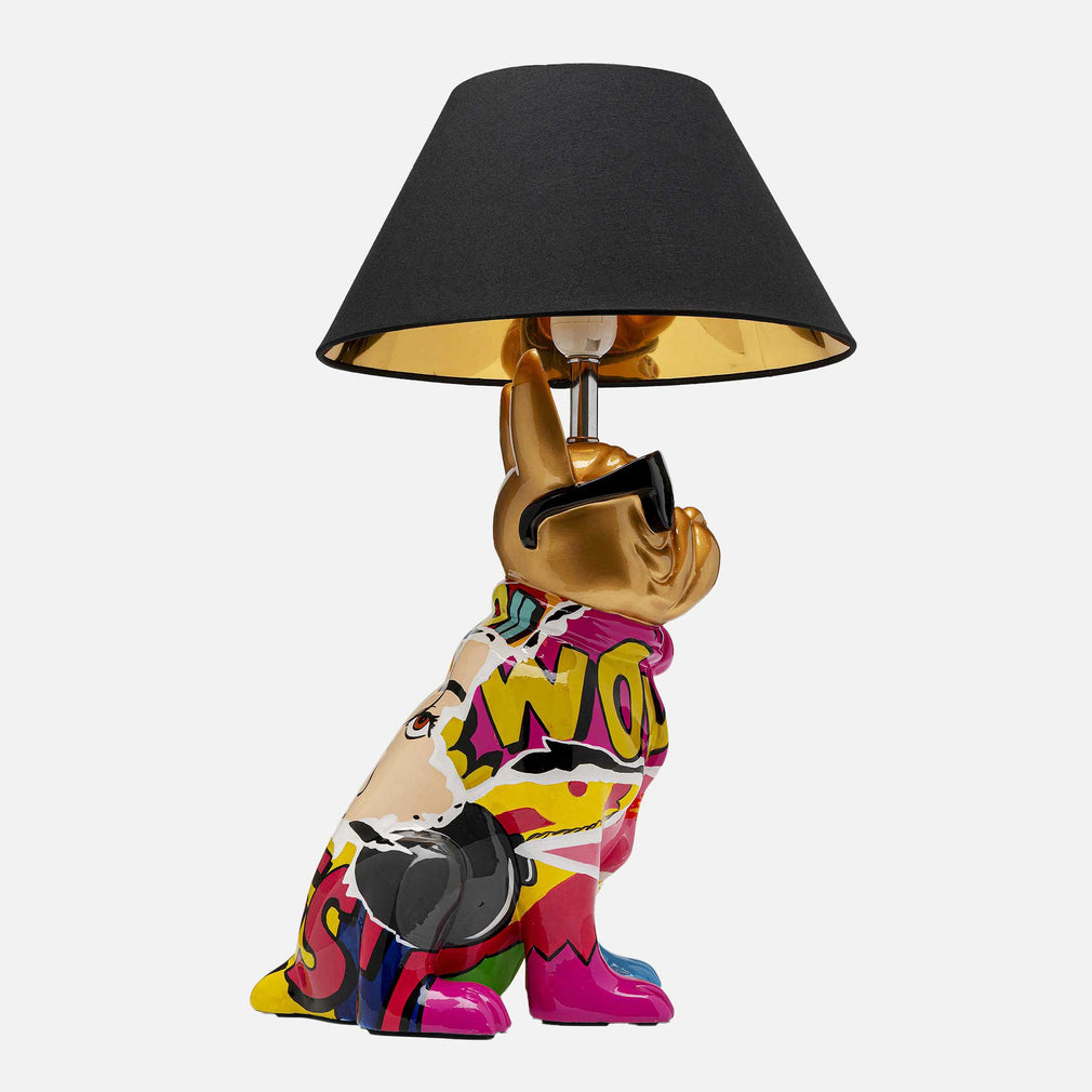 Graffiti Dog - Table Lamp 56cm