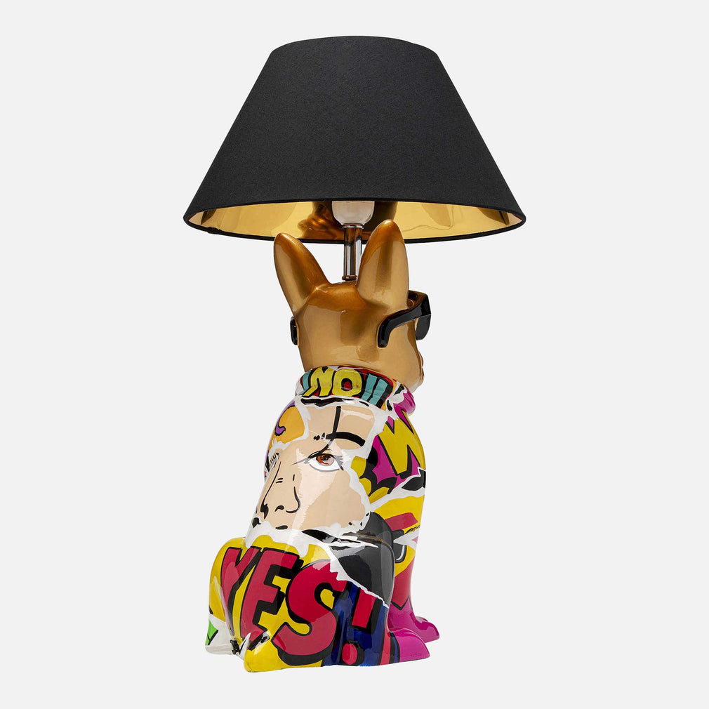 Graffiti Dog - Table Lamp 56cm