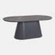 Dario - Coffee Table With Dark Grey Sintered Stone Top