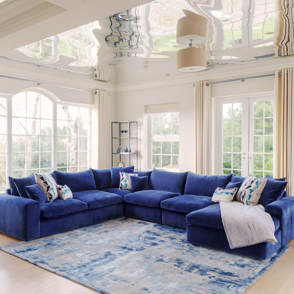 Sapphire - Grand Sofa In Fabric