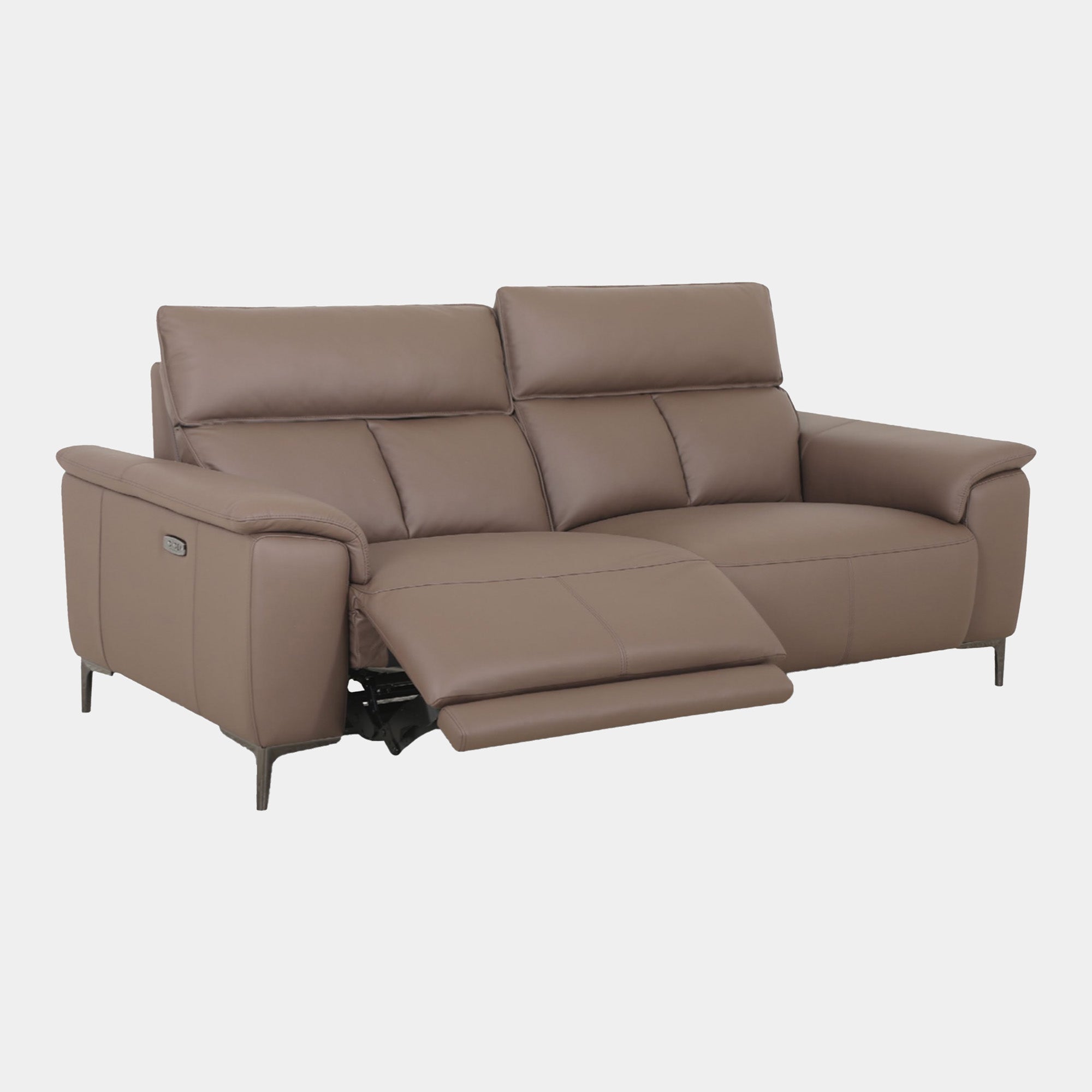 Stanford - 2.5 Seat Sofa With Power Recliners In Leather