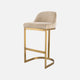 Eichholtz Condos - Bar Stool In Lyssa Sand Fabric