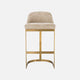 Eichholtz Condos - Bar Stool In Lyssa Sand Fabric