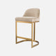 Eichholtz Condos - Counter Stool In Lyssa Sand Fabric