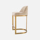 Eichholtz Condos - Counter Stool In Lyssa Sand Fabric