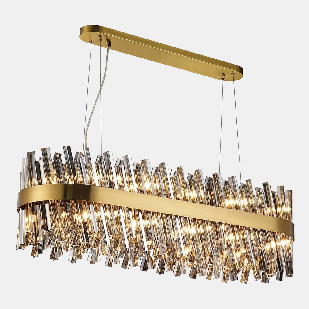 Sofia - Brass 24 Light Bar Pendant