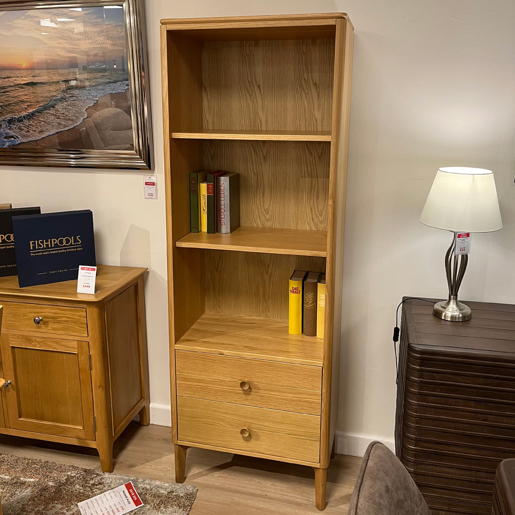 Lausanne Oak Open Shelf Unit