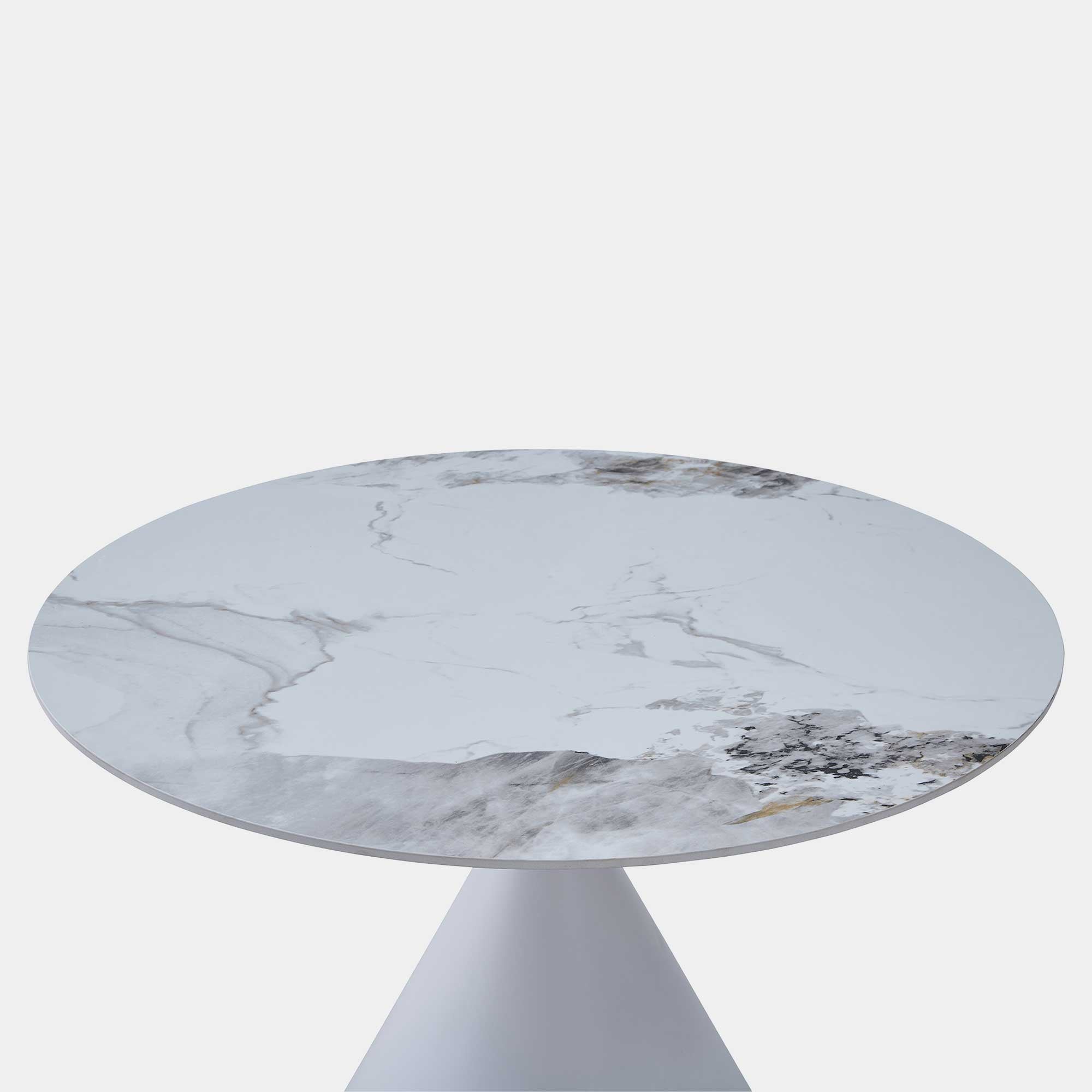 Harley - 110cm Round Dining Table With Sintered Stone Top