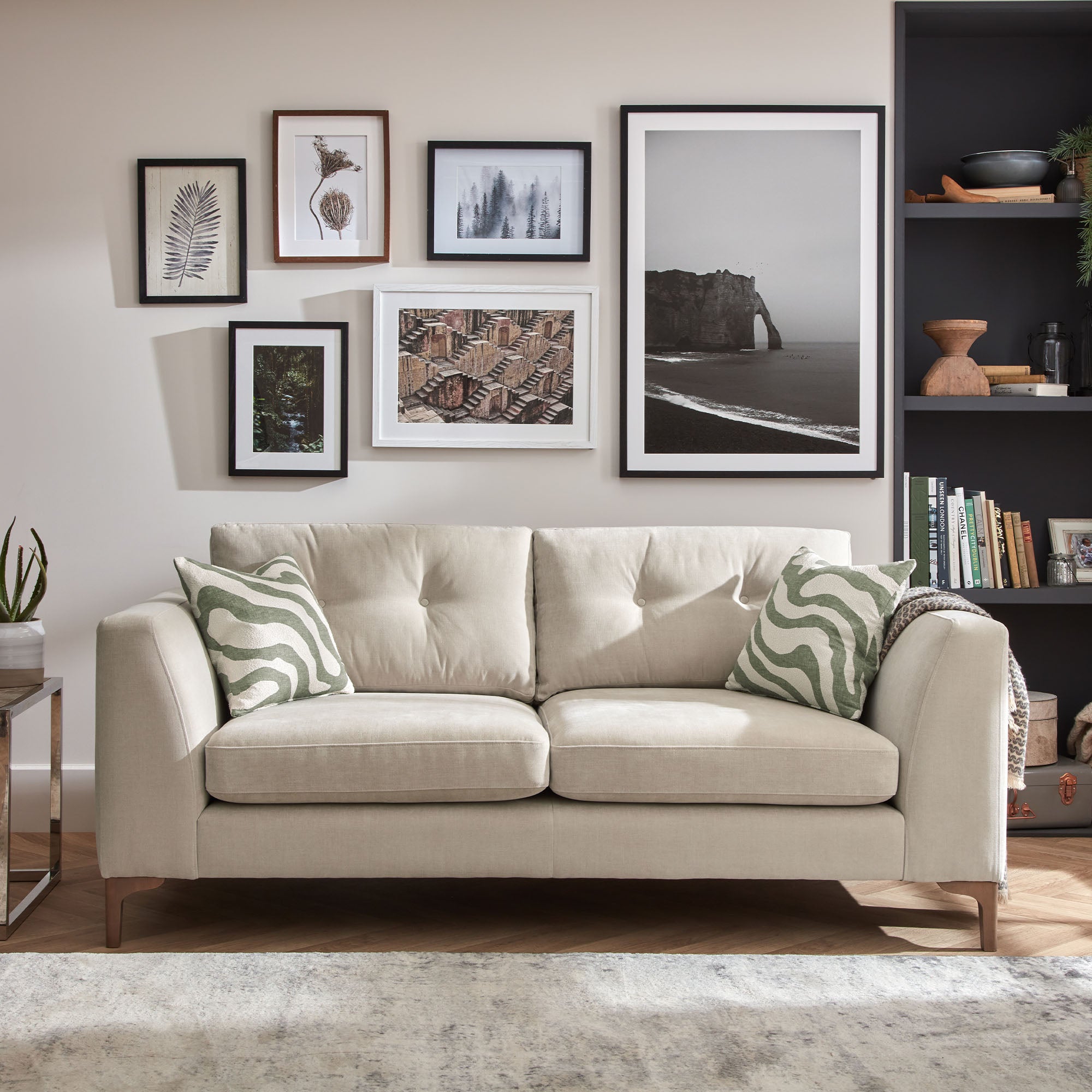 Aspen - Standard Back Extra Large Sofa In Fabric