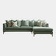 Aspen - Pillow Back Large RHF Chaise Sofa In Fabric