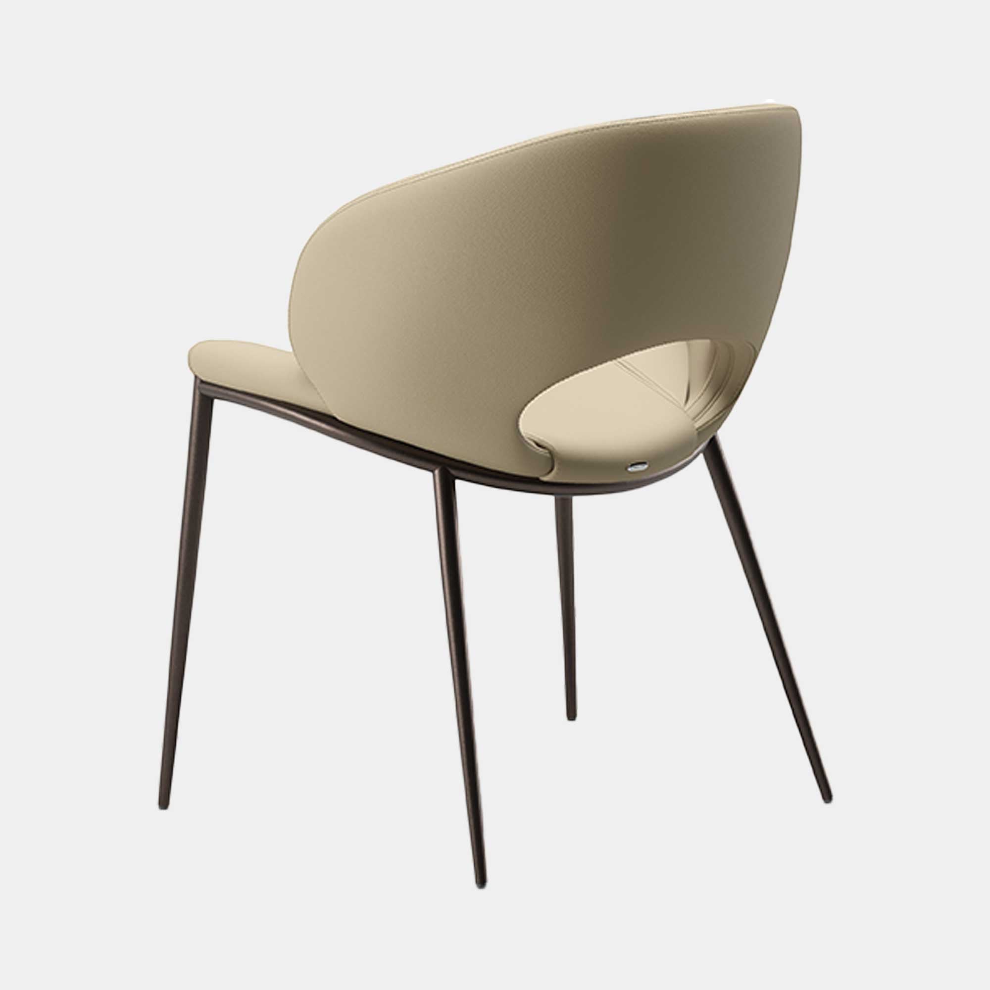 Cattelan Miranda ML - Dining Chair In Soft Leather