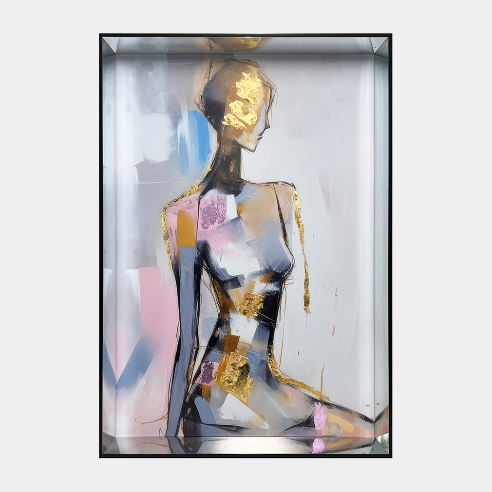 Figural Elegance I - Liquid Art