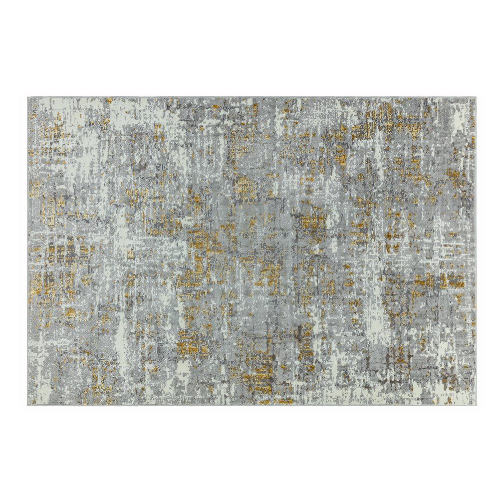 Rug OR07 Abstract Yellow 200cm x 290cm