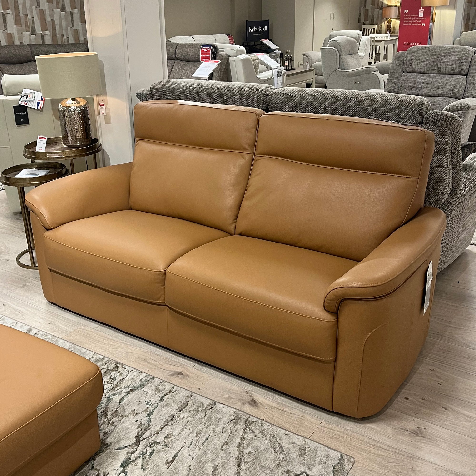 Preludio 2.5 Seat Sofa In Leather Cat S10 In 10627