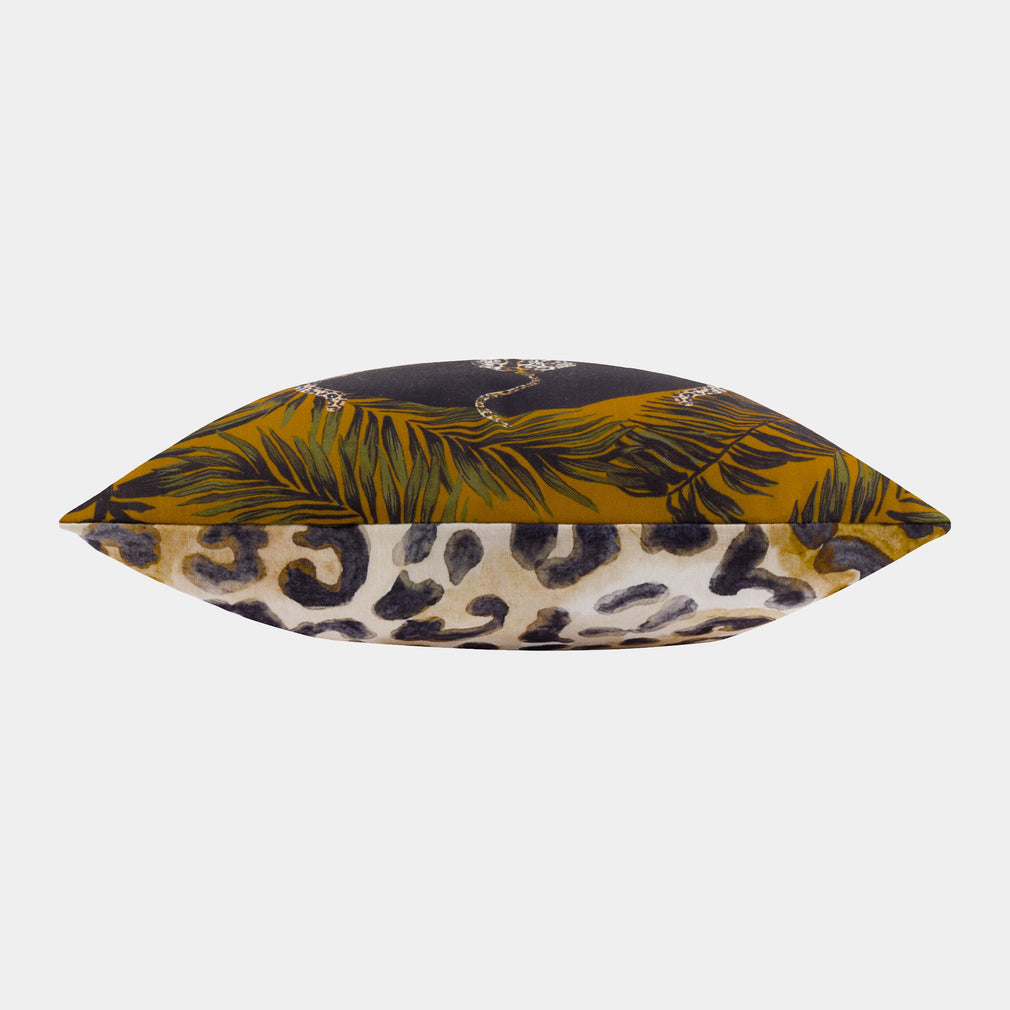 Panthera - Black Gold Outdoor Cushion 50x50cm