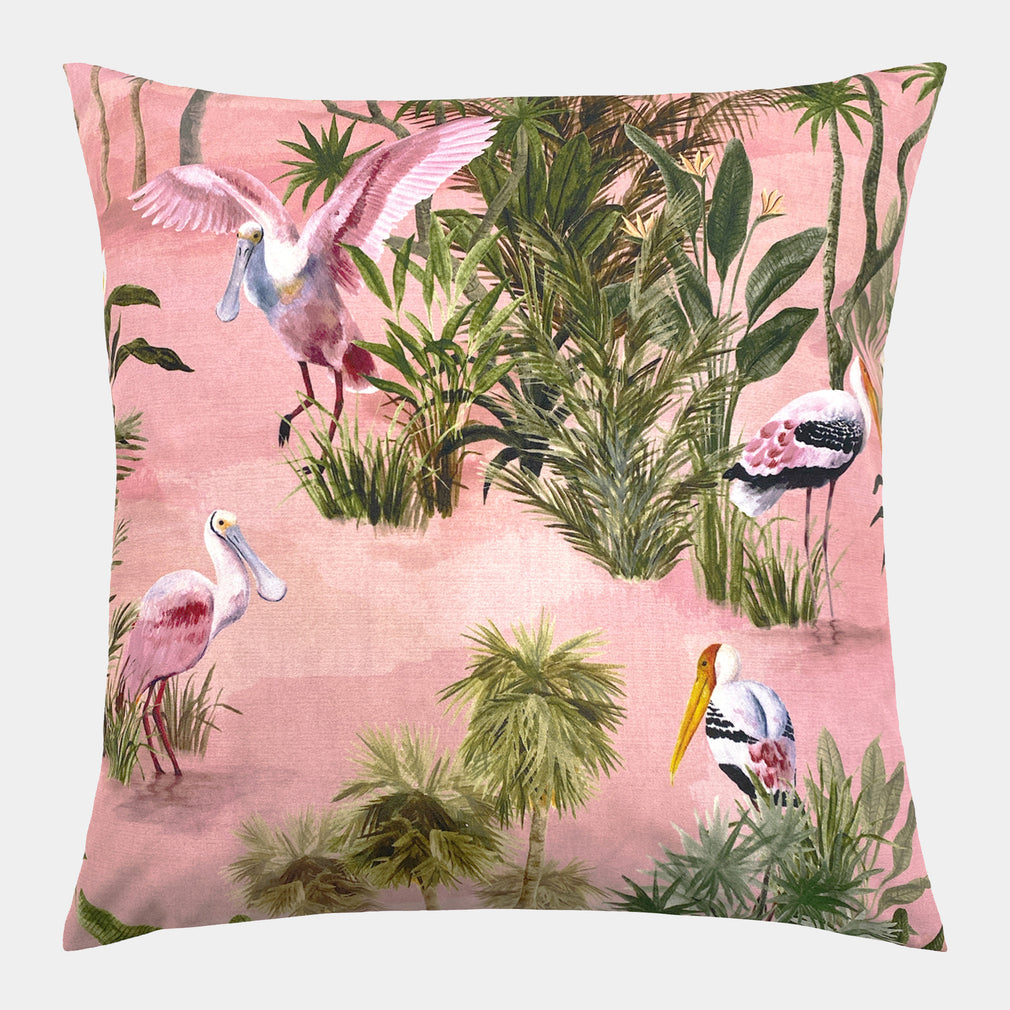 Aquatic - Blush Outdoor Cushion 43x43cm