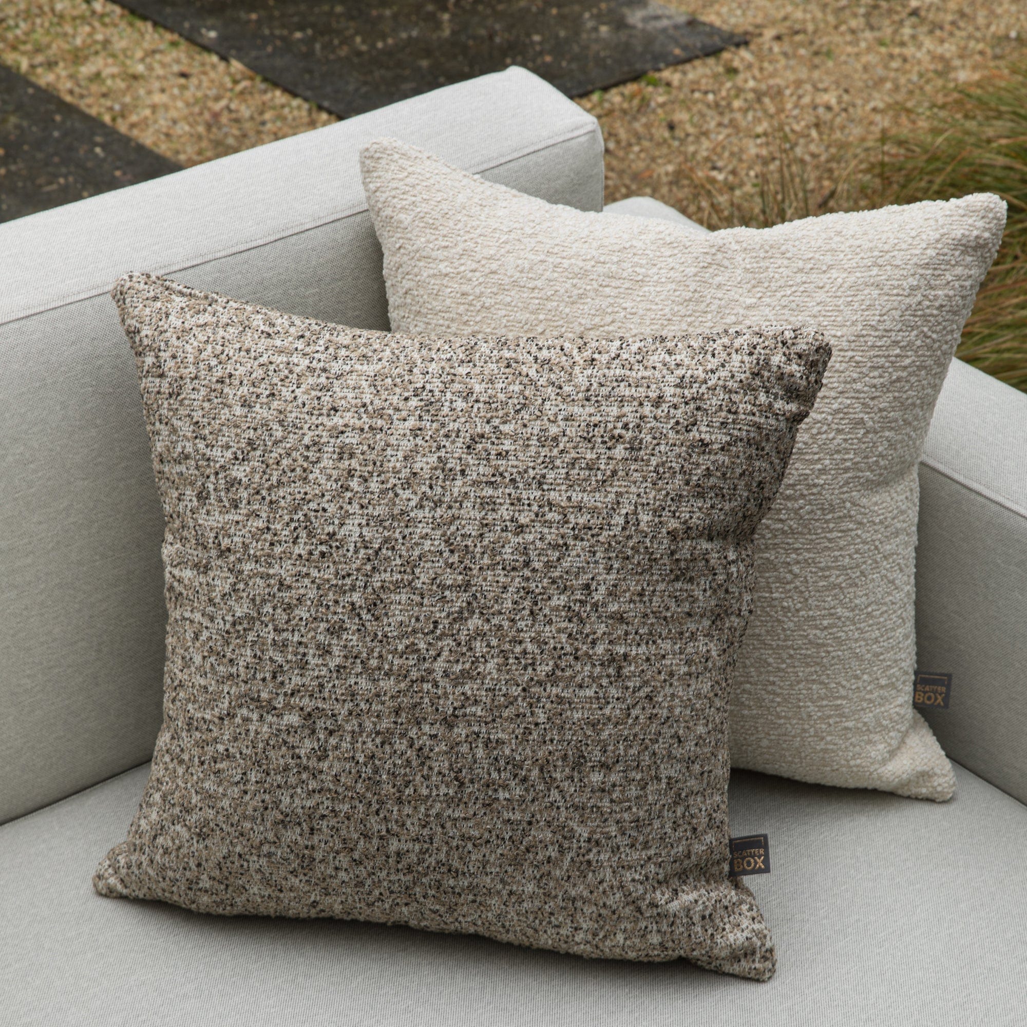 Lynton Cream Outdoor Cushion 43x43cm