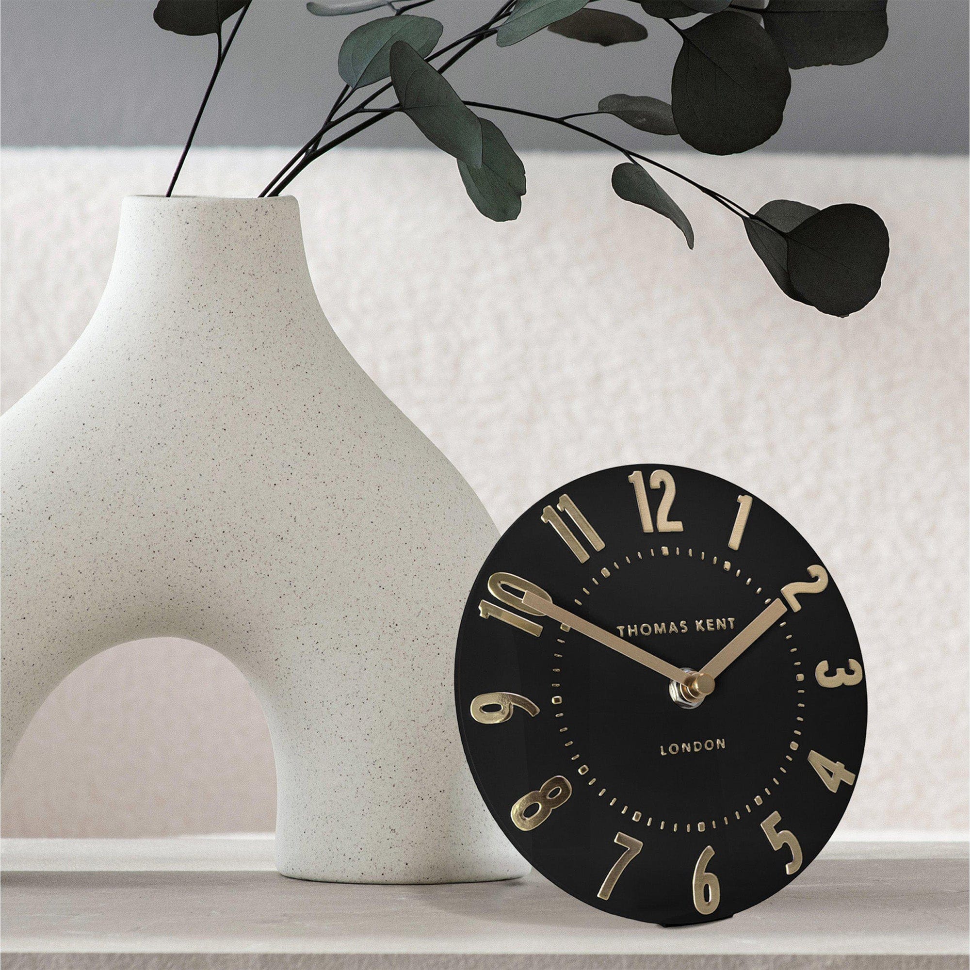 Mulberry - Noir Mantel Clock