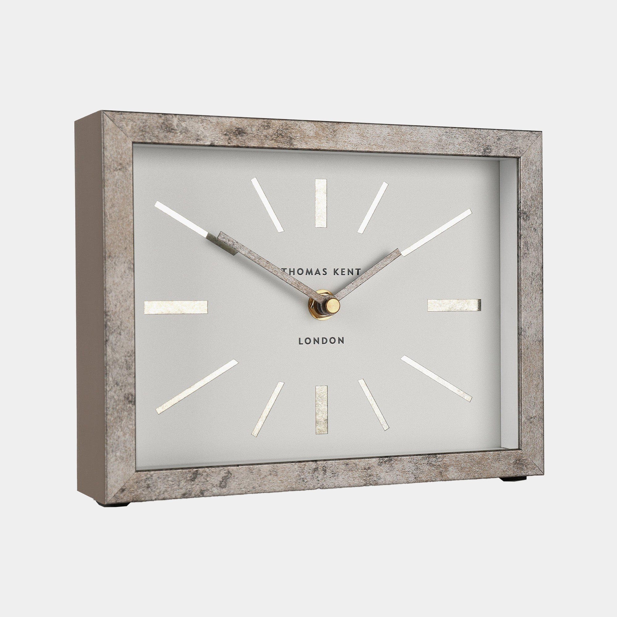 Smithfield - Mantel Pewter Clock